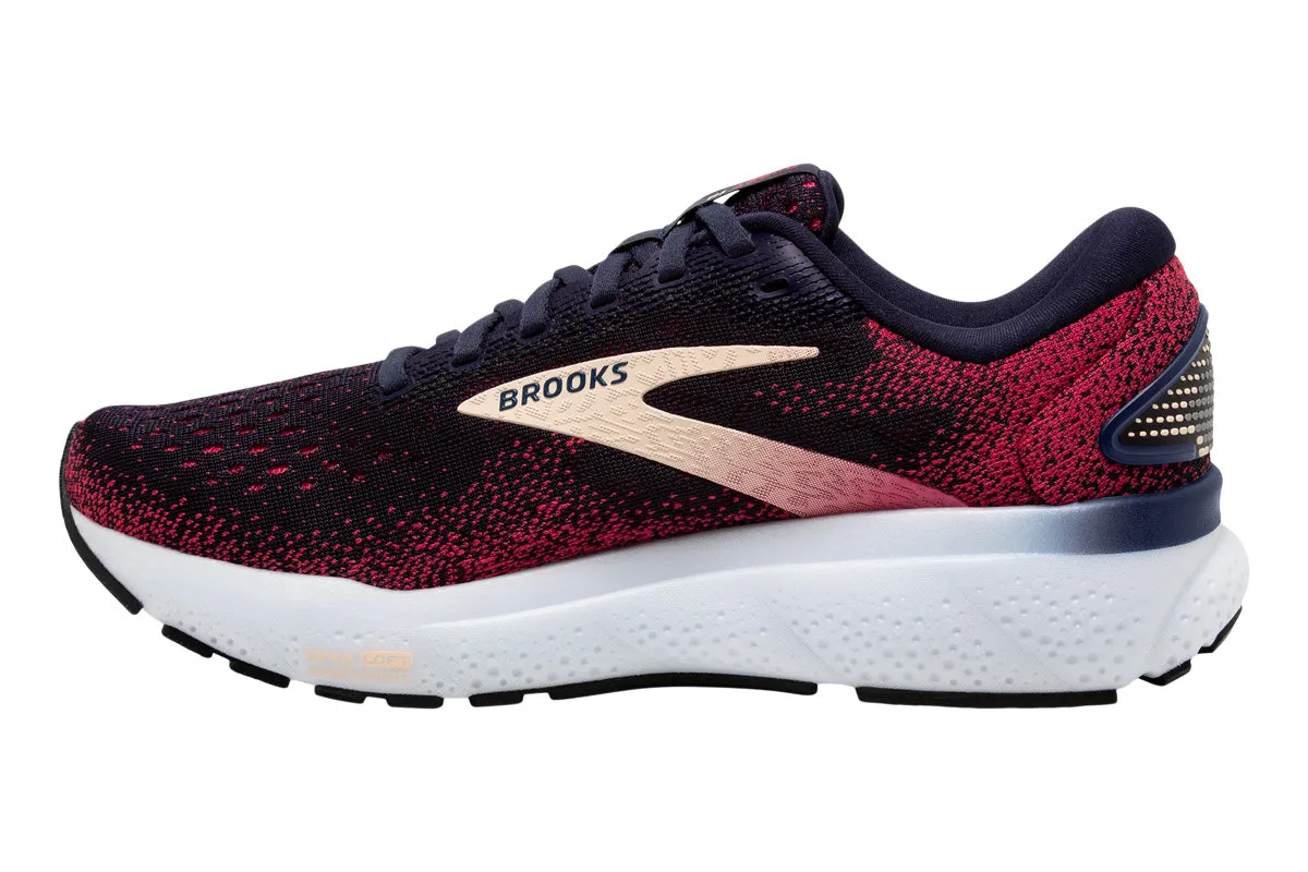 Brooks Ghost 16 2A Peacoat/Raspberry/Apric Womens