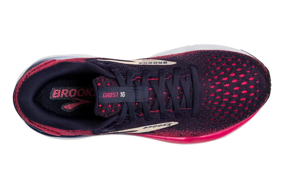 Brooks Ghost 16 2A Peacoat/Raspberry/Apric Womens