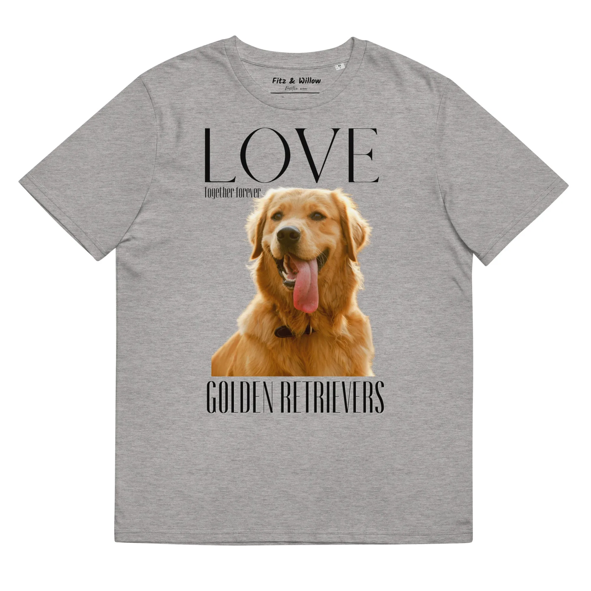 Golden Retriever organic t-shirt