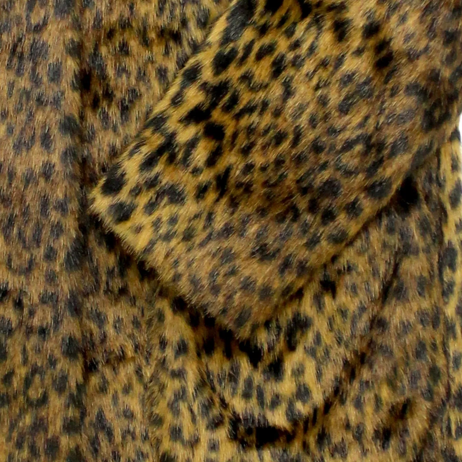 Hush Brown Leopard Faux Fur Coat