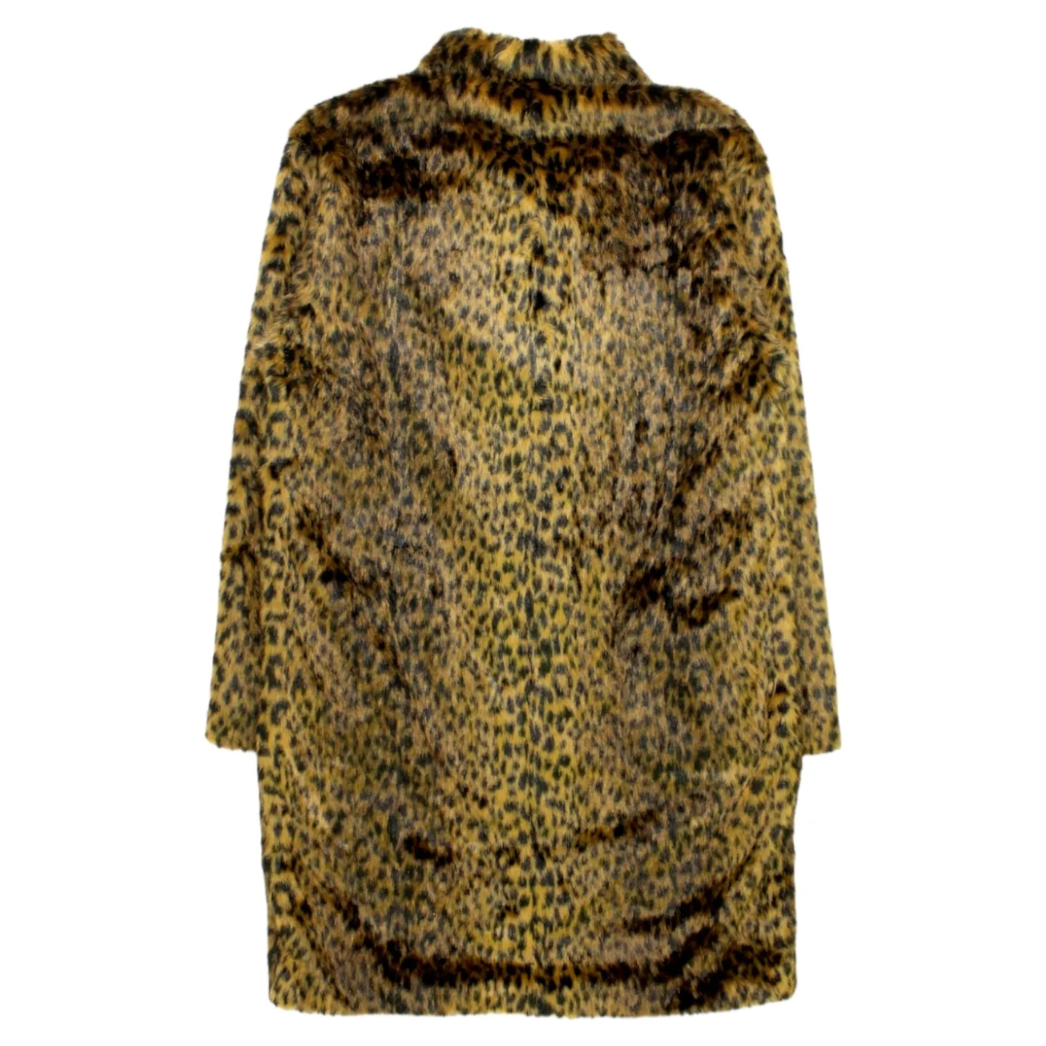 Hush Brown Leopard Faux Fur Coat