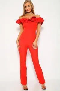 JANETTE JUMPSUIT - RED