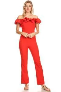 JANETTE JUMPSUIT - RED