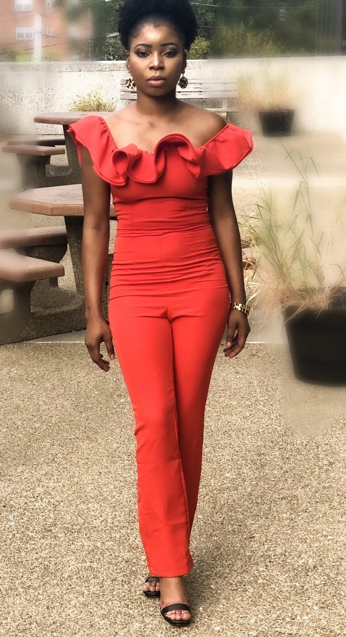 JANETTE JUMPSUIT - RED