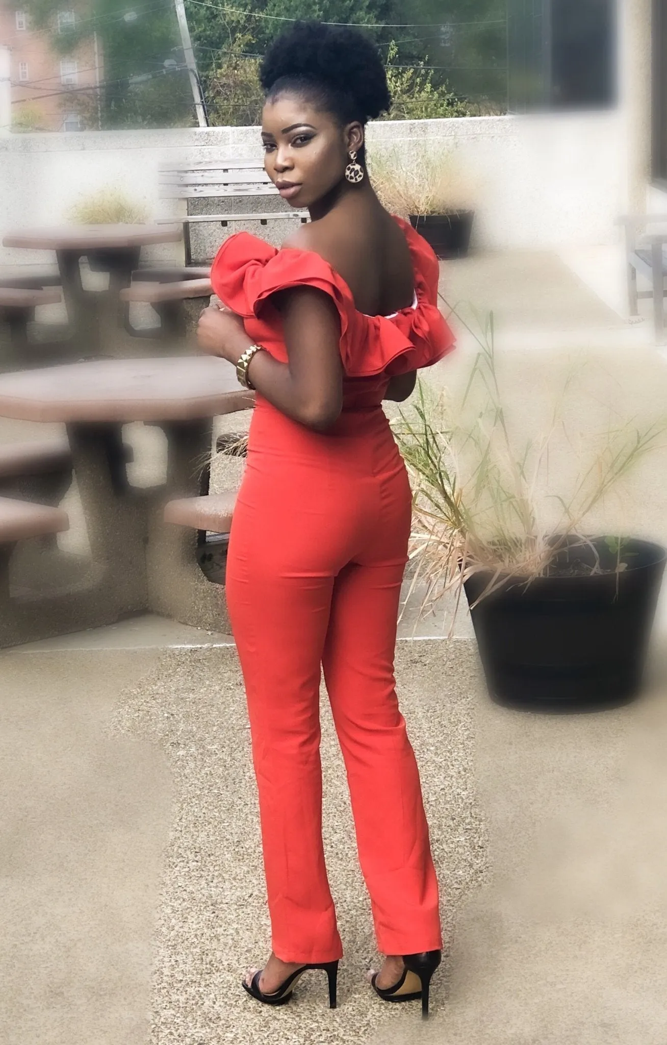 JANETTE JUMPSUIT - RED