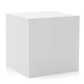 Large White Cube Pedestal