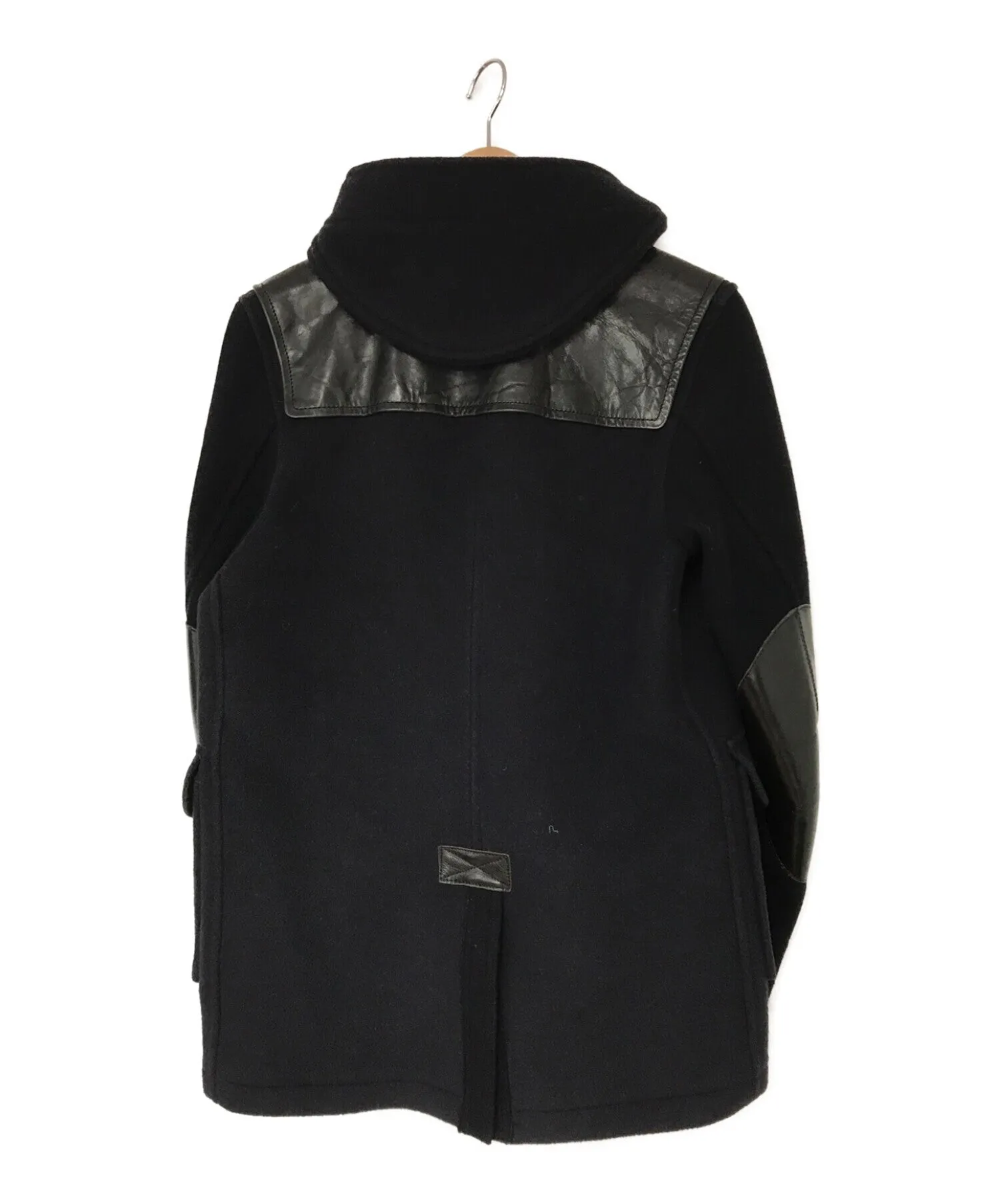 [Pre-owned] eYe COMME des GARCONS JUNYA WATANABE MAN×Glover all Leather Switched Short Duffle Coat WB-C006