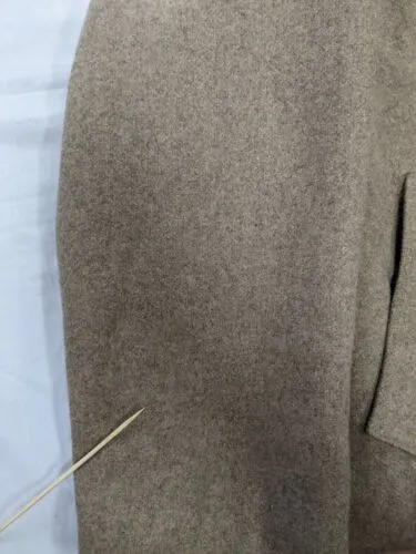 Vintage Croydon Wool Duffle Coat Jacket Size Regular 46 Beige
