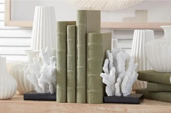 White Pleated Vase